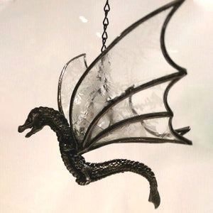 Bunte hängende Drachen Dekoration