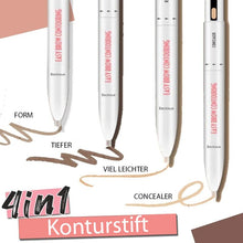 Laden Sie das Bild in den Galerie-Viewer, 4-in-1-Augenbrauenkontur und Markierungsstift
