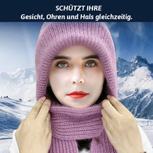 Laden Sie das Bild in den Galerie-Viewer, Integrierter Ohrenschutz winddichter Mützenschal
