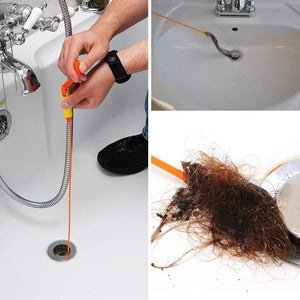 Bequee Haar Clog Tool , Anti-Clog Werkzeug für Abwasserkanal