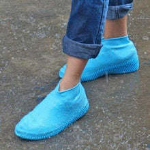 Laden Sie das Bild in den Galerie-Viewer, Unisex Wasserdichte Silikon Überschuhe, ein Paar
