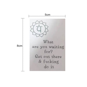 🎁Lustiges Affirmationskarten Geschenk