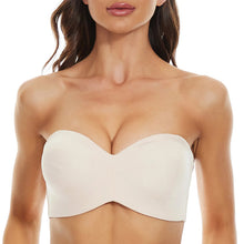 Laden Sie das Bild in den Galerie-Viewer, Rutschfester Bandeau-BH mit vollem Halt
