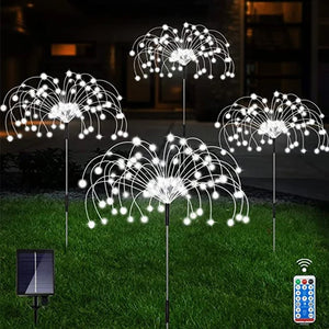 Wasserdichte Solargarten-Feuerwerkslampe