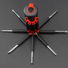 Laden Sie das Bild in den Galerie-Viewer, 8-in-1-Schraubendreher mit LED-Taschenlampe
