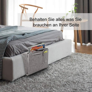 Bettaufhänger-Aufbewahrungstasche aus Filz für Bett/Sofa/Tisch