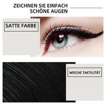 Laden Sie das Bild in den Galerie-Viewer, Matter, wasserfester, dauerhafter, schwarzer Einkopf-Eyeliner, 24 Stück
