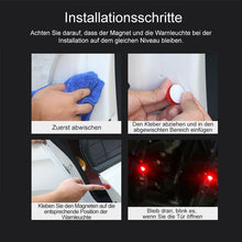 Laden Sie das Bild in den Galerie-Viewer, Universal Autotür LED-Öffnungswarnleuchte (2 Stück)
