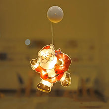 Laden Sie das Bild in den Galerie-Viewer, Weihnachten Fenster Dekorative Saugnapf Lichter
